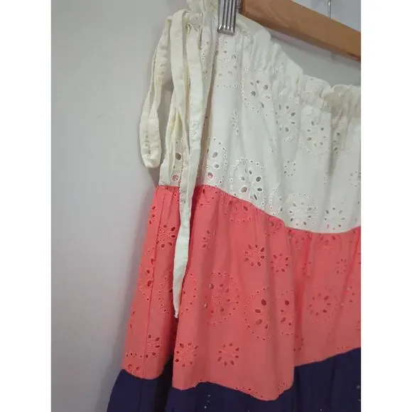 Hutch Anthropologie Eyelet Maxi Skirt NWT - Picture 3 of 6